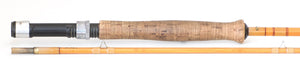 R.L. Winston Steelhead Bamboo Rod SF Era 9'3" 2/1 5 1/2 oz - maker signature and rod markings