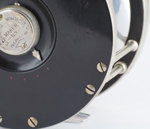 Edward Vom Hofe Model 423 Restigouche 6/0 Fly Reel with Leather Case - LHW