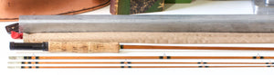 Phillipson Premium Bamboo Rod 8'6 3/2 5-6wt - full rod assembled view