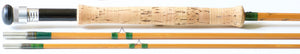 Hardy Palakona "Taupo" 10' #7 Bamboo Fly Rod 3/1 - reel seat and fittings