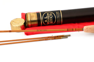 R.L. Winston "Leetle Feller" Bamboo Rod 5'6" 2/2 #3 - handle grip and reel seat detail