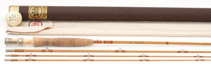 R.L. Winston Bamboo Rod 7'6" 3/2 #4 - full rod assembled view
