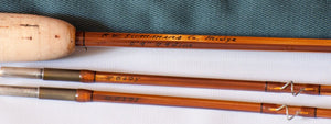 Bob Summers Midge Deluxe Bamboo Rod 6'4" 2/2 #4 - handle grip and reel seat detail