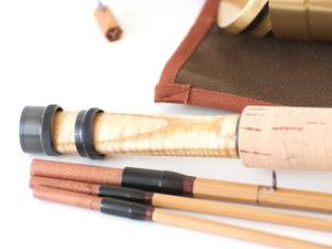 Takemoto Hollowbuilt Bamboo Rod - 8'4 3/2 5wt