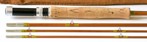 Phillipson Pacemaker Bamboo Rod 8'6 3/2 6wt - maker signature and rod markings
