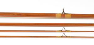 Phillipson Paragon Bamboo Rod 8'6 3/2 6wt - guides and thread wrapping