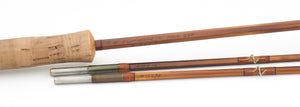 Bob Summers Deluxe Model 856 Bamboo Rod 8' 2/2 #5/6 - ferrules and tip tops detail