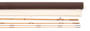 R.L. Winston Bamboo Rod 7'6" 3/2 #4 - handle grip and reel seat detail