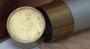 Bob Summers Midge Deluxe Bamboo Rod 6'4" 2/2 #4 - rod sections with wraps and hardware