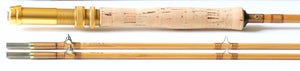 R.L. Winston Bamboo Rod SF-era 8'6" 2/2 #6 - maker signature and rod markings