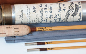 Weiler, Art - Garrison Model 209E 7'9 2/2 5-6wt Bamboo Rod