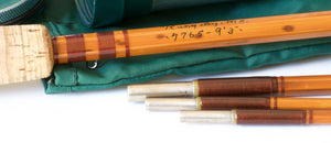 Needham, Omar H. -- "Salmon" Bamboo Rod 9'3" 3/2 8wt