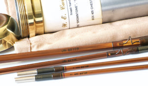 Walt Carpenter Browntone 7'9 3/2 5wt Bamboo Rod