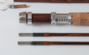 Bob Summers Model 856 Bamboo Rod 8' 2/2 #5/6 - ferrules and tip tops detail