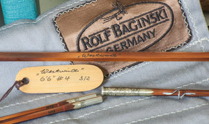 Baginski, Rolf - "Westwind" Bamboo Rod 6'6 3/2 4wt