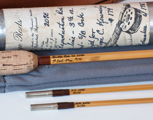Weiler, Art - Garrison Model 209E 7'9 2/2 5-6wt Bamboo Rod