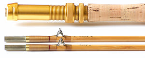 R.L. Winston Bamboo Rod SF-era 8'6" 2/2 #6 - ferrules and tip tops detail