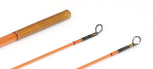 R.L. Winston Bamboo Rod 8' 2/2 #4 - rod sections with guides and wraps