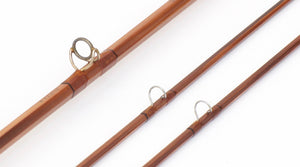 Bob Summers Model 856 Bamboo Rod 8' 2/2 #5/6 - rod sections with guides and wraps