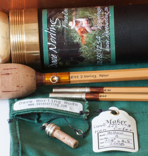 Norling, Dave - Hollowbuilt Bamboo Rod - 7'9 2/2 4wt
