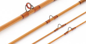 R.L. Winston Bamboo Rod 7'6" 3/2 #4 - rod sections with guides and wraps