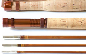Phillipson Peerless Dry Fly Special Bamboo Rod 8'6" 3/2 6wt (2 rods in one!)