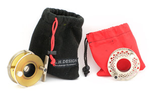LH Design Sapphire 4/5 Fly Reel and Spare Spool