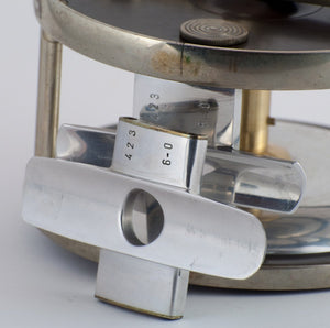 Edward Vom Hofe Model 423 Restigouche 6/0 Fly Reel with Leather Case - LHW