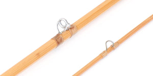 R.L. Winston Bamboo Rod SF era 8' 2/1 #5 - rod sections with guides and wraps