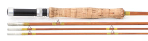Phillipson Pacemaker Bamboo Rod 8' 3/2 5wt - maker signature and rod markings
