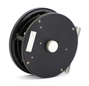 Bogdan Trout Fly Reel - All Black with Palming Rim Spool
