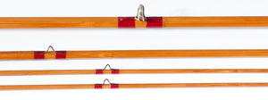 Leonard, HL - Pre-Fire Salmon Bamboo Rod 10'6" 3/2