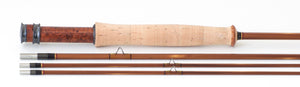 Scott Rod Co. - 7'2 3wt SC Bamboo Rod - maker signature and rod markings