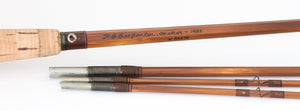 Walt Carpenter Browntone 7'6 3/2 5wt Bamboo Rod