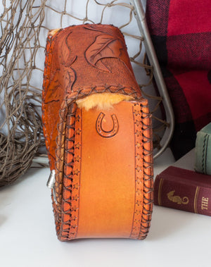 Annie Margarita Leather Reel Case - "Sycamore Ranch"