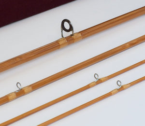 Hardy Marvel 7' 4wt bamboo rod with leather tube