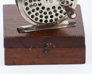 Orvis 1874 Fly Reel with Walnut Box