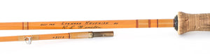 R.L. Winston Steelhead Bamboo Rod SF Era 9'3" 2/1 5 1/2 oz - rod sections with guides and wraps