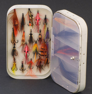 Wheatley Fly Box w/ Salmon Flies