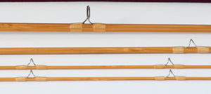 Hardy Marvel 7' 4wt bamboo rod with leather tube