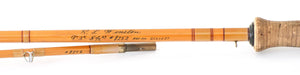 R.L. Winston Steelhead Bamboo Rod SF Era 9'3" 2/1 5 1/2 oz - rod sections with guides and wraps