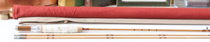 Jim Schaaf Dickerson Model 7612 Bamboo Rod 7'6" 2/2 #4 - overall view