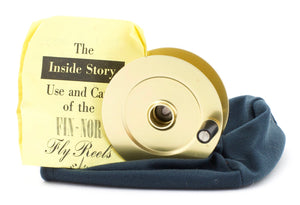 Fin-Nor Wedding Cake #3 Fly Reel and Spare Spool