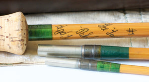 Hardy Palakona "Taupo" 10' #7 Bamboo Fly Rod 3/1 - case or tube detail