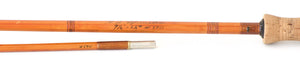 R.L. Winston Steelhead Bamboo Rod - Lew Stoner 9'6" 2/1 5 1/2 oz - ferrules and tips detail