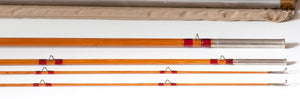 Leonard, HL - Pre-Fire Salmon Bamboo Rod 10'6" 3/2