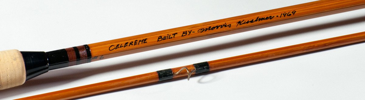 Kushner, Morris -- "Celereme" Bamboo Rod - 8'9 6wt 
