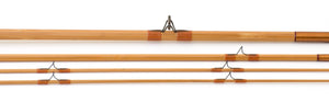 R.L. Winston Trout Unlimited Bamboo Rod 8' 3/2 #4 - guides and thread wrapping