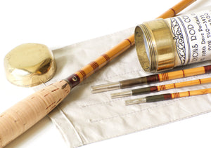 Lyons, Dwight -- 7'6 FE Thomas Style Bamboo Rod - Owned by John Gierach