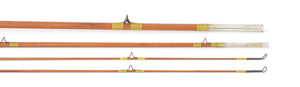 Phillipson Pacemaker Bamboo Rod 8' 3/2 5wt - ferrules and tips detail